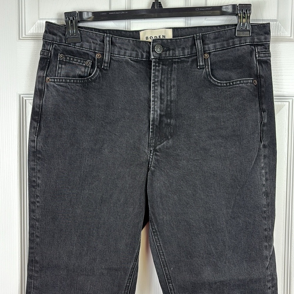 Boden girlfriend jeans washed black sz 30 - Picture 7 of 12
